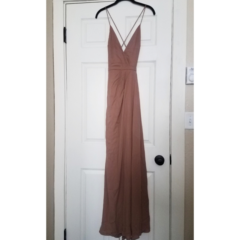 MOVING SALE Toffee Strappy Dress